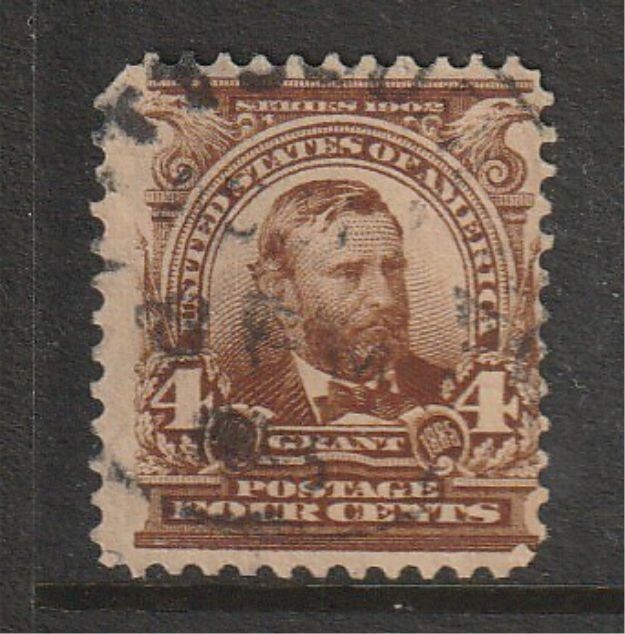U.S. 1903 Grant 4 Cent Scott # 303 used **SEE PIC**