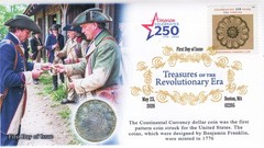 26-182, 2026, Treasures of the Revolutionary Era, First Day Cover, Digital Color