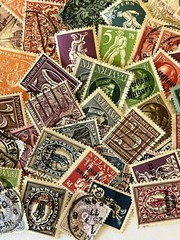 DEUTSCHES REICH – mainly WWII, with areas – Collection of 500 stamps – MNH/Used