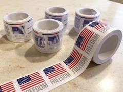 1 Rolls Of 100 US Postage Stamps (100 Stamps)