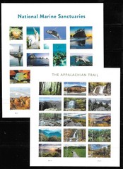 Imperforate (NO Die-Cut) Selection 2021-25–133 Stamps, Fault-Free, Cat $226.40