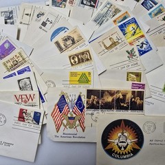 First Day of Issue Lot of 20 Commemorative Stamped Envelopes Vintage 1999 2000
