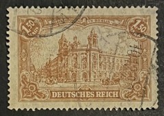 Travelstamps: Germany Stamp Architecture – 1.50m Used Handstamped