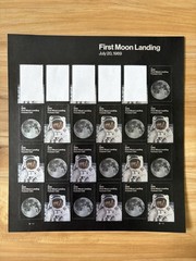 First Moon Landing Forever Stamp Sheet Space 2011-Present United States Mint NH