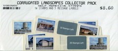 2009 Corrugated Landscapes – Peel & Stick Collectors Pack