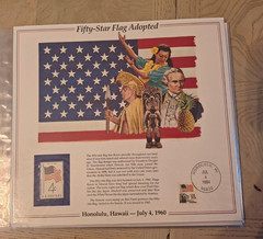 Mint- 16 United States Postal Service Historical Events cards 1983-84 w/stamps